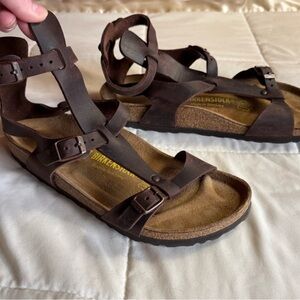 Birkenstock Brown Leather Sandals